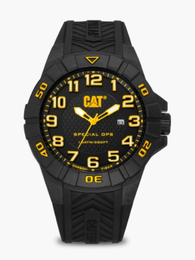 Reloj Análogo Caterpillar Special OPS 2  / Negro