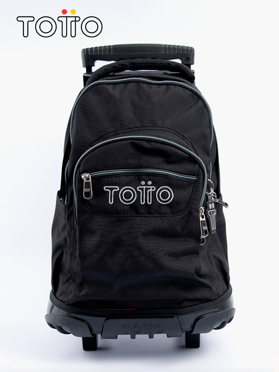 Totto - Mochila Ruedas Renglon Gris Totto