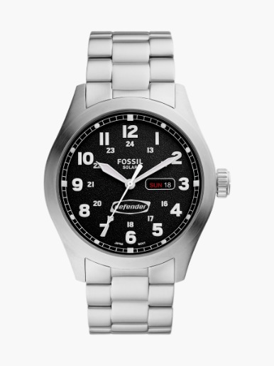 Reloj <em class="search-results-highlight">Fossil</em> Defender Solar | Plata