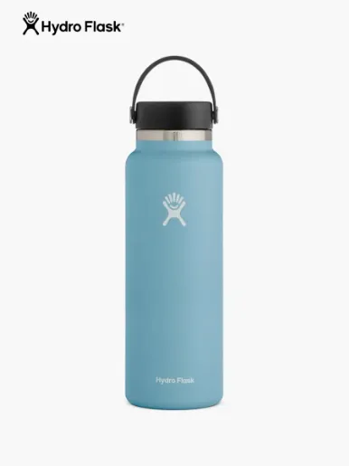 Hydro Flask 40 Oz Wide Flex Cap | Azul claro