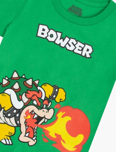 Camiseta Bowser - Preescolar