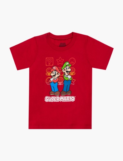 Camiseta Super Mario - Preescolar