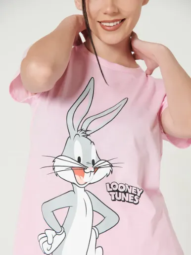 Pijama Looney Tunes Camiseta + Short