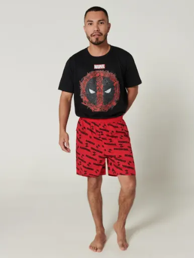Pijama Deadpool Camiseta + Short