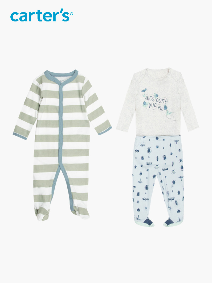 Pijama Algodón Estampado Bebe Niño Carter´s
