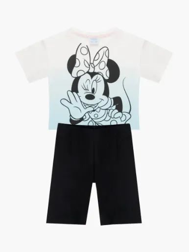 Conjunto Minnie Tie Dye Camiseta + Pantalón - Preescolar