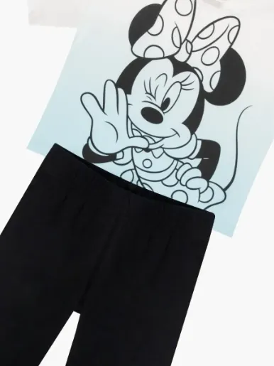 Conjunto Minnie Tie Dye Camiseta + Pantalón - Preescolar