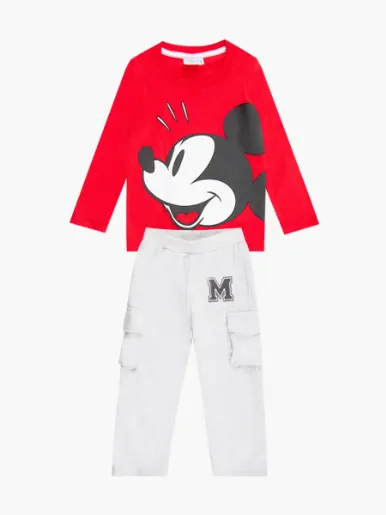 Conjunto Mickey Mouse Buzo + Pantalón