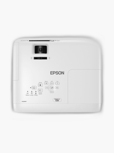 Proyector Epson PowerLite E20 3400 Lúmenes | Blanco