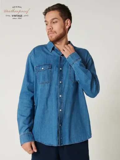 WeatherProof - Camisa Jean