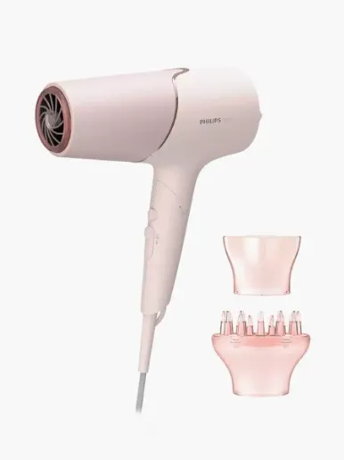 Secado de cabello Philips Tecnología ThermoShield | Durazno Perla