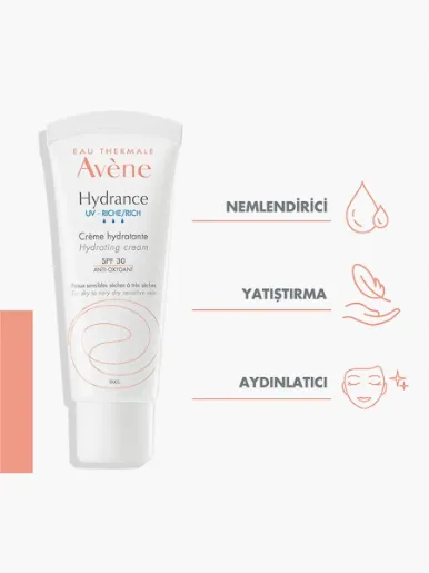 Avène - Crema hidratante Riche SPF30