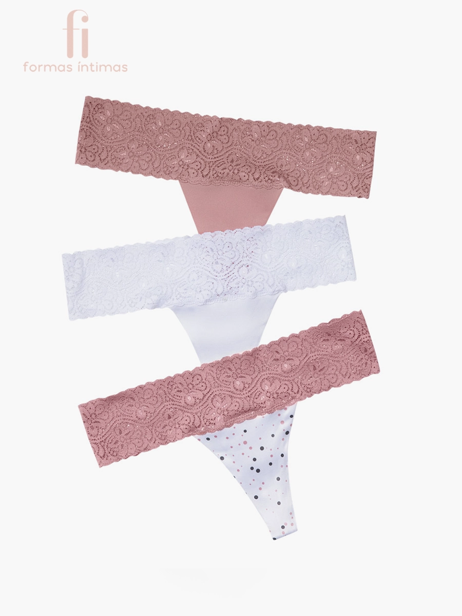 Formas íntimas - Brasilera Pack X3 sin costura | PANTIES | PANTIES | ROPA  INTIMA | MUJERES | Sitio Etafashion EC