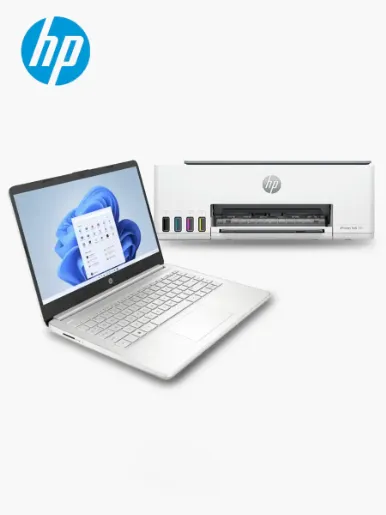 Combo Laptop HP 14-DQ5009LA + Impresora 580 Wifi