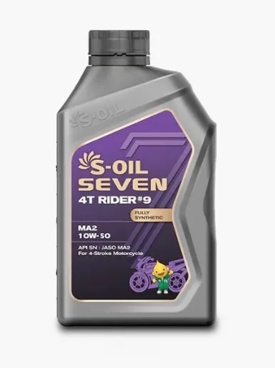 S-oil Seven Aceite para Moto 4 Tiempos Rinder #5 (SM/MA) 20W-50 | 1 Litro