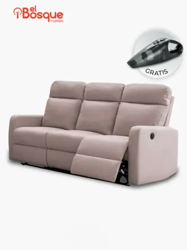 Sofá  Reclinable Austria Muebles el Bosque | <em class="search-results-highlight">Kaki</em>