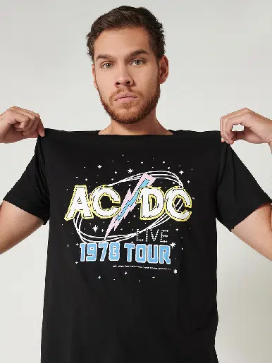 Camiseta AC/DC - Taxi