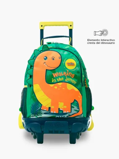 Totto - Mochila Ruedas Dinomax M