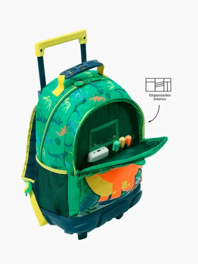 Totto - Mochila Ruedas Dinomax M