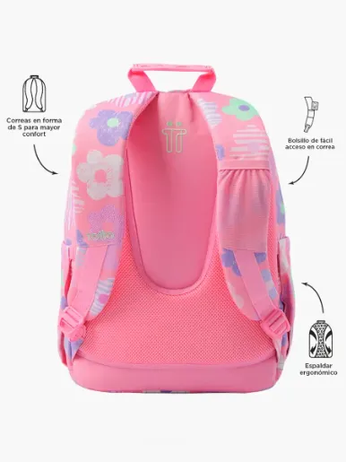 Totto - Mochila Pc Acuarela