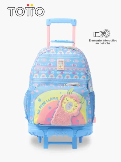 Totto - Mochila Ruedas Llama L