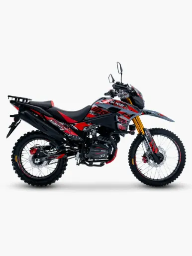 Shineray CrossMax Xy300-Gy13 - 270 cc - Moto a Gasolina  | Negro / Rojo