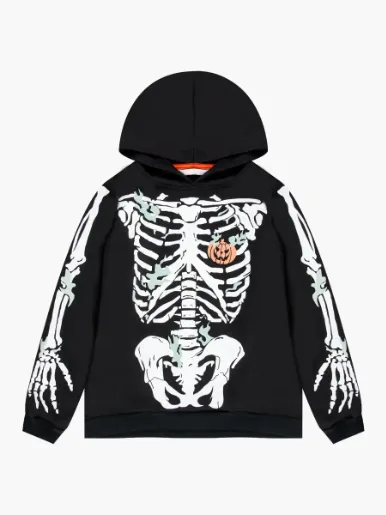 Circus Kids - Hoodie Calavera Escolar