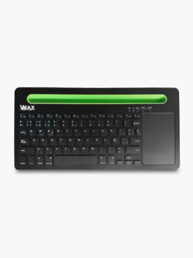 Teclado Inalámbrico Vmax  BK230TF Bluetooth | Negro