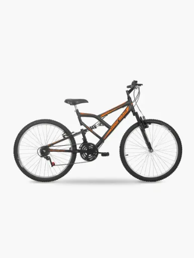 <em class="search-results-highlight">Bicicleta</em> Eco Mormai Aro 26" Masc Fullsion V-Brake | Negro / Naranja