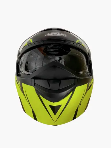 Casco Essen Abatible SK7 Talla XL | Amarillo