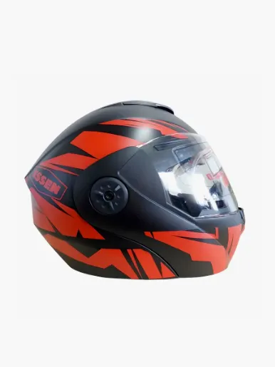 Casco Abatible SK-7 Calcomanía Essen Talla XL | Rojo