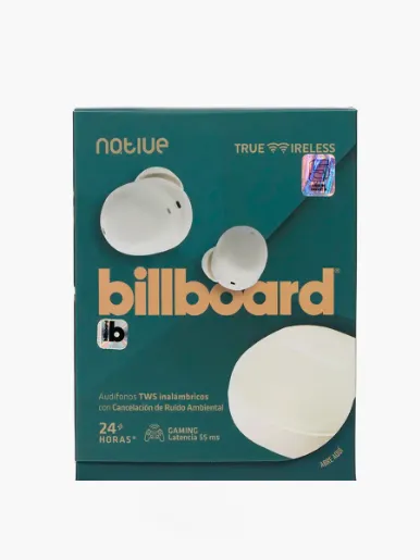 <em class="search-results-highlight">Audífonos</em> Inalámbricos True Wireless Billboard Native | Beige