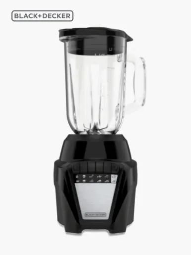 Licuadora Black Decker Ice Crush 8V + 2 Vasos Mini | Negro