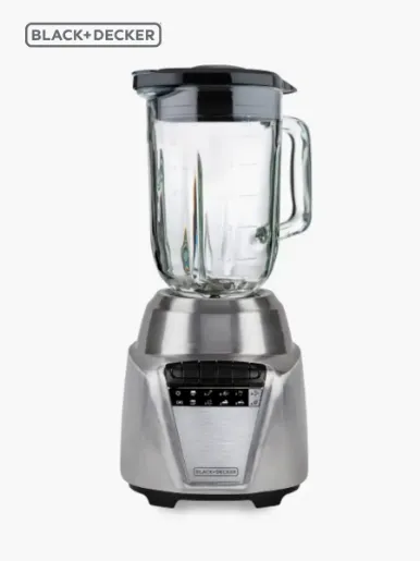 Licuadora Black & Decker Ice Crush 8V | Acero Inox.