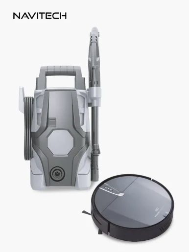 Combo Navitech  Robot Aspiradora 2 en 1 + Hidrolavadora