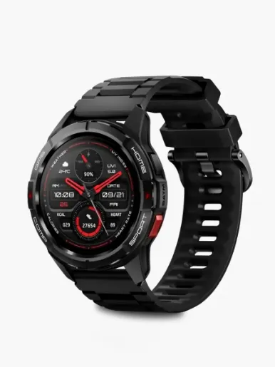 Combo SmartWatch Mibro Gs Active | Gris / Negro