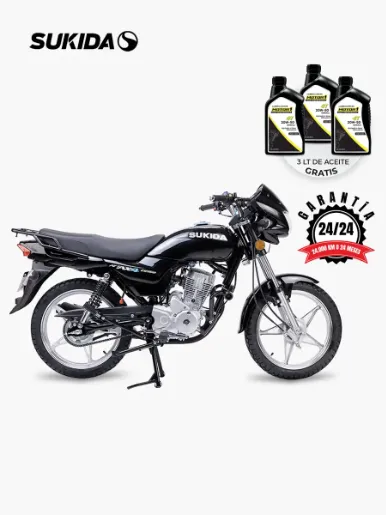 <em class="search-results-highlight">Sukida</em> Attax 150 - 150 cc - Moto a Gasolina | Negro