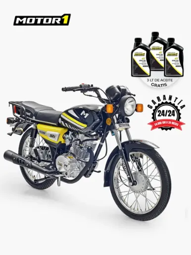 Motor 1 Fortisima 150 - 150 cc S - Moto a Gasolina | Negro