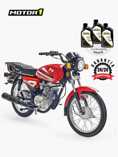 Motor 1 Fortisima 150 - 150 cc S - Moto a Gasolina | Rojo