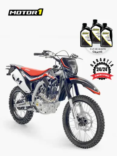 Motor 1 M1R 200 cc- Moto A Gasolina | Negro