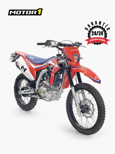 Motor 1 M1R 200cc - Moto A Gasolina | Rojo