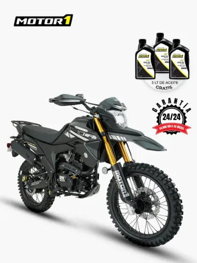 Motor 1 M1R 250 - 250cc Black Series - Moto a Gasolina | Negro