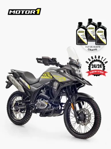 Motor 1 Nazca 250 - 250cc - Moto a Gasolina | Negro / Amarillo