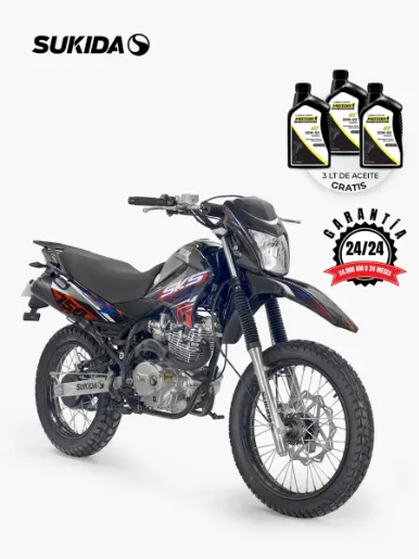 <em class="search-results-highlight">Sukida</em> Sks 150 - 150cc - Moto a Gasolina | Negro