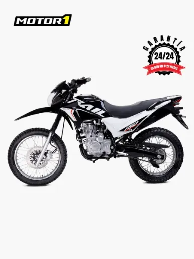 Motor 1 Trail 150 - 150 cc- Moto a Gasolina | Negro