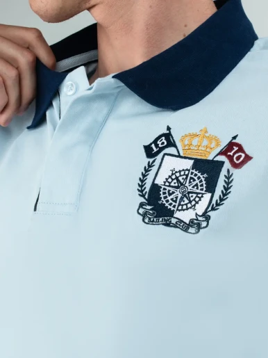 Camiseta Polo Estampada - August 1810