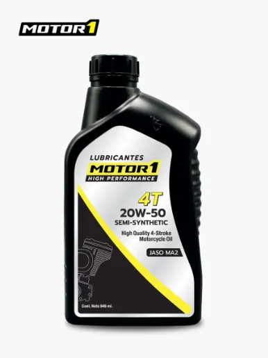 Motor 1 - Aceite Lubricante para Moto Sae 20W50 Semi-Sintético