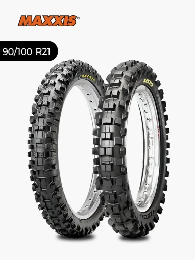 Set de Llantas de Moto R21 - 90/100 Maxxis MT7311