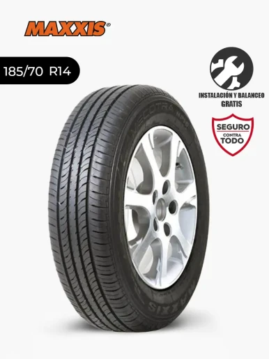 Llanta R14 - 185/70 Maxxis MP10