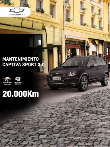 <em class="search-results-highlight">Mantenimiento</em> Preventivo 20.000KM | CHEVROLET CAPTIVA SPORT 3.0